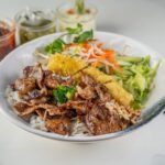  - V6. Bún thịt Heo nướng (hoặc Gà nướng, hoặc Bò nướng) với Chả Giò